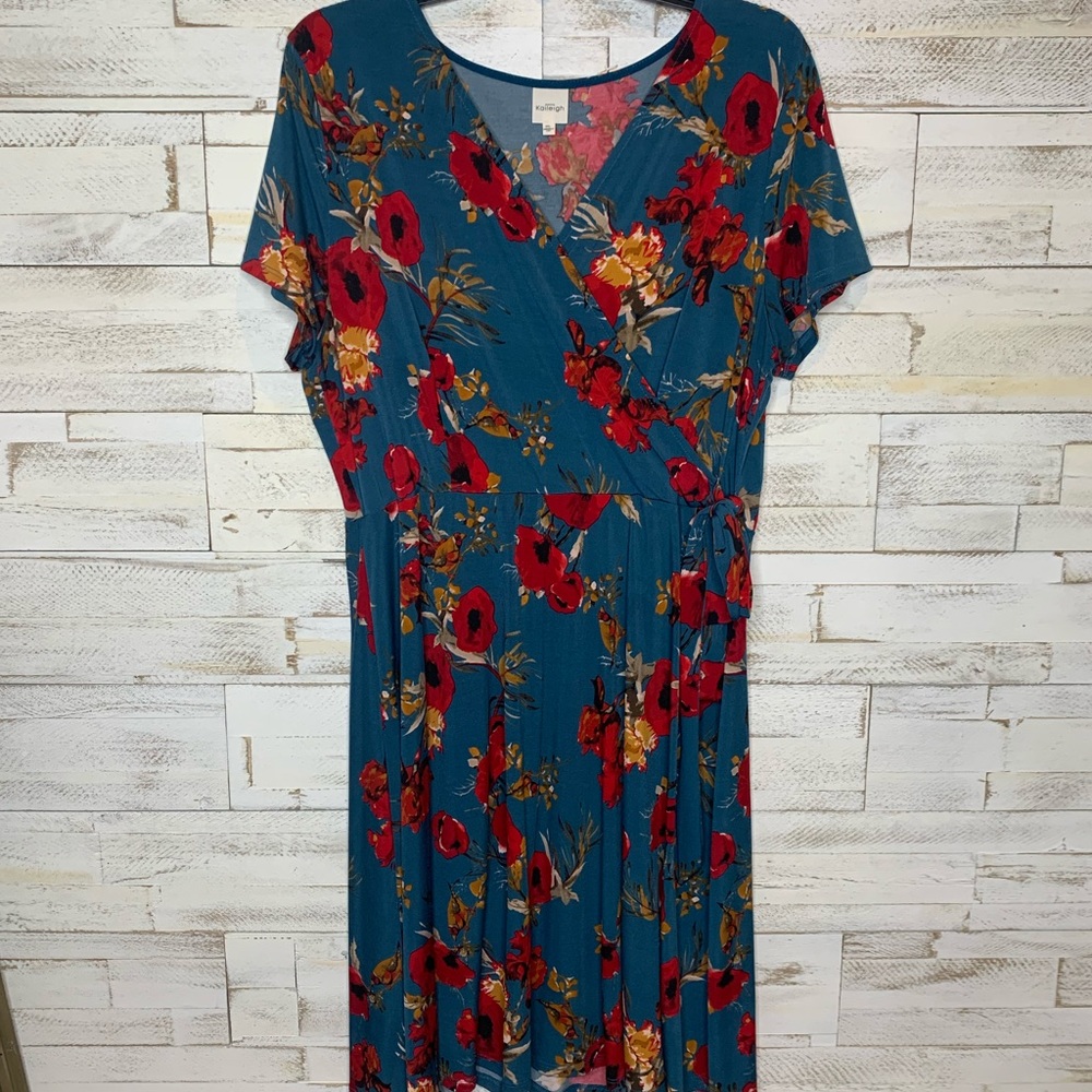 Kaleigh Faux Wrap Dress